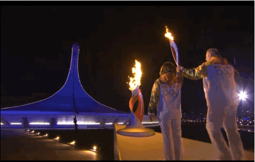 Открытие олимпиады в Сочи 2014